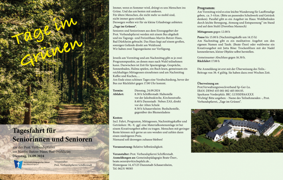 Tage im Grunen Sept - web